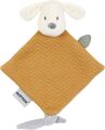  - charlie chien - plat marron caramel jacquard 20 cm 