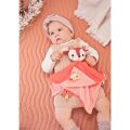 - stella biche - plat orange en coton biologique 25 cm 