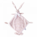  flore lapin grand plat rose noeud blanc 35 cm 