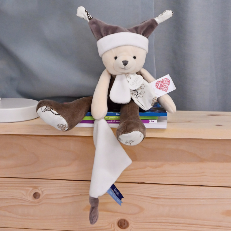 Peluche Naissance Twipi Ours Pantin 30 Cm Marron Doudou Et Compagnie La Redoute