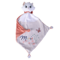  - marie chat - plat blanc rose 25 cm 