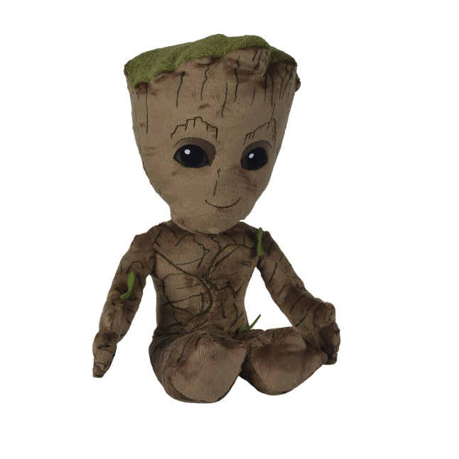 Marvel peluche Jeune Groot marron 45 cm