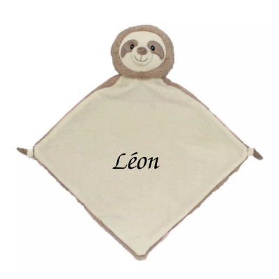 Cubbies maxi paresseux blanc beige 40 cm 