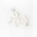  oscar léléphant attache-sucette blanc 
