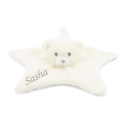  - écoconçu - ours polaire blanc 30 cm 