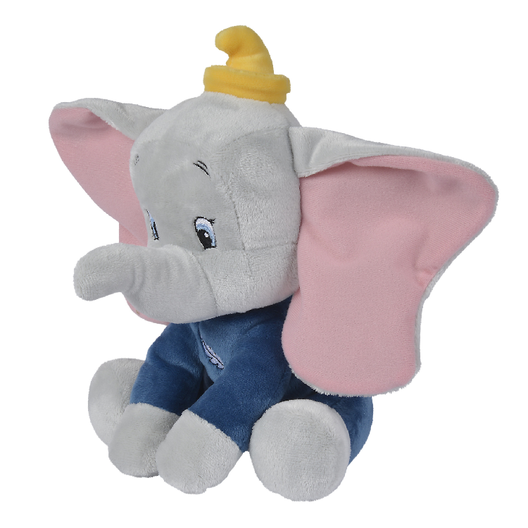 Disney - Dumbo l'éléphant - Peluche pyjama bleu 25 cm Disney - Dumbo l'éléphant - Peluche pyjama bleu 25 cm
