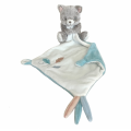  - diesel chat - peluche avec bleu blanc plume 25 cm 