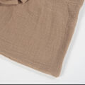 Walking mum - comforter mouse cinnamon brown 25 cm 
