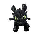 Dragons krokmou peluche dragon noir 25 cm 