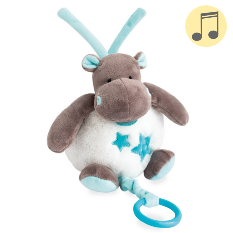 musical hippo for babies
