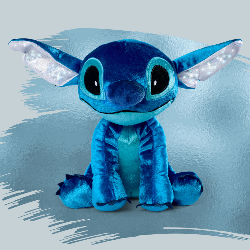 Doudou bébé bleu Stitch DISNEY