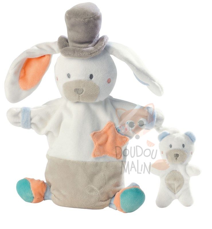 Autre Handpuppet Rabbit White Autre Handpuppet Rabbit White