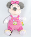  peluche minnie salopette rose vichy violet broderie arrosoir 