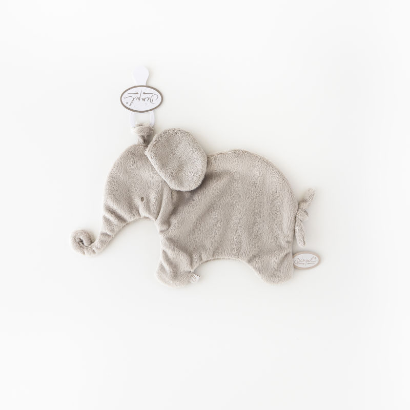  oscar léléphant attache-sucette beige 