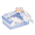  - petit chou lours plat bleu blanc étoile 