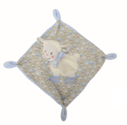  mouton bisou plat bleu blanc 