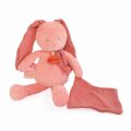  - rabbit lange - plush with comforter orange 25 cm 