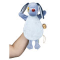  - jules chien - marionnette luminescent bleu 30 cm 