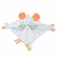  - les petits fûtés - souris blanc 30 cm 