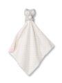  mouchoir chouette blanc gris rose 