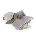 Walking mum - olivia the turtle comforter grey brown 25 cm 