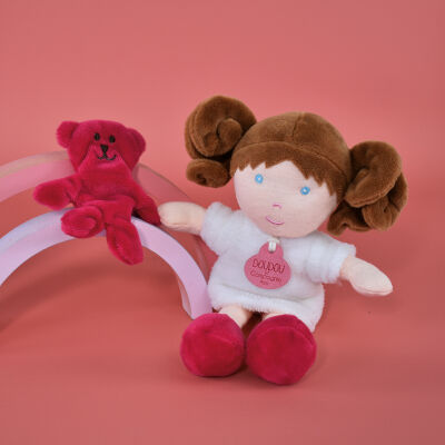  - ma première poupée - mlle blanche blanc rouge 21 cm 