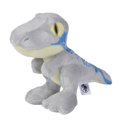 Universal jurassic world peluche dinosaure vélociraptor gris 18 cm 