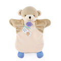  - marionnette loutre beige 25 cm 