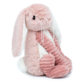 Les déglingos - les ptipotos - toudou lapin rose - peluche 27 cm 