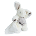  les flocons peluche lapin blanc 