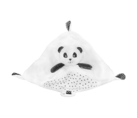  - chao chao - plat panda blanc noir 25 cm 