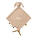  - teddy - maxi plat lapin beige foncé 35 cm 