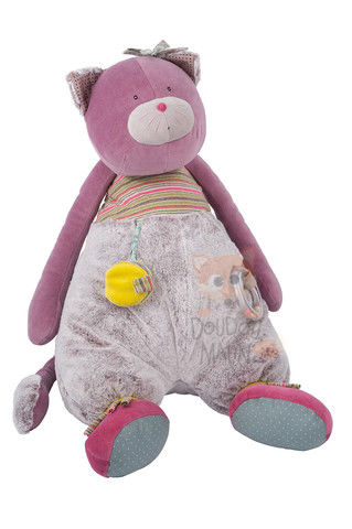 Moulin Roty Les Pachats Activity Doll Cat Grey Moulin Roty Les Pachats Activity Doll Cat Grey