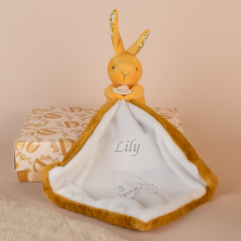  - mon lapin - ocre moutarde 