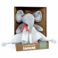  - savane - plat éléphant 25 cm 