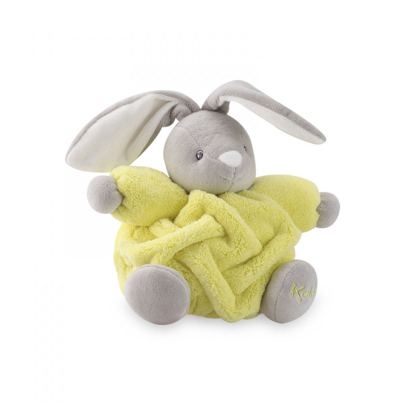 peluche lapin jaune