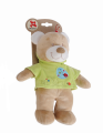  copains des bois peluche ours vert oiseau 