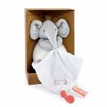  - savane - peluche avec éléphant 25 cm 