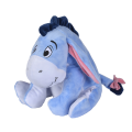 bourriquet lâne peluche bleu 25 cm 