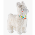  peluche lama blanc bandana 
