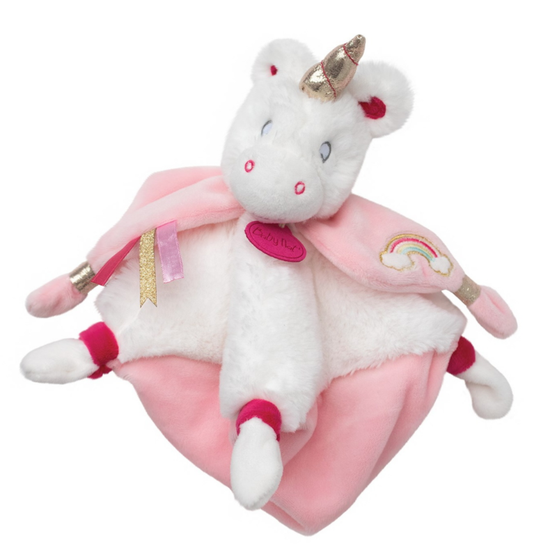 Doudou plat Baby Nat, Licorne Magic