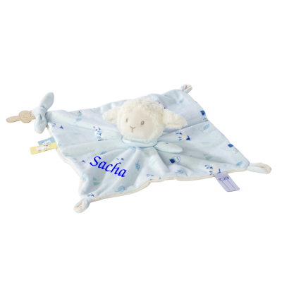  - plat mouton bleu ferme 28 cm 