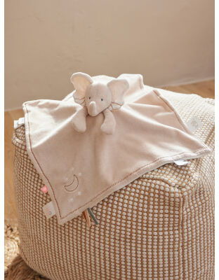  - bali moka snow - comforter day / night reversible elephant 