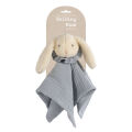Walking mum - plat lapin lange bleu coton 25 cm 