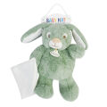  - malow the rabbit - plush with comforter green 25 cm 