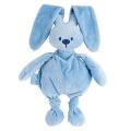  lapidou peluche lapin bleu jeans 36 cm 