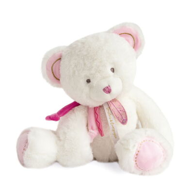 - attrape-rêve peluche ours rose 30 cm 