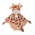  - tikou girafe - plat marron beige 25 cm 