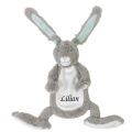  - twine lapin - gris blanc vert 20 cm 