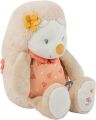 - mila zoë lana - peluche hérisson beige rose 30 cm 
